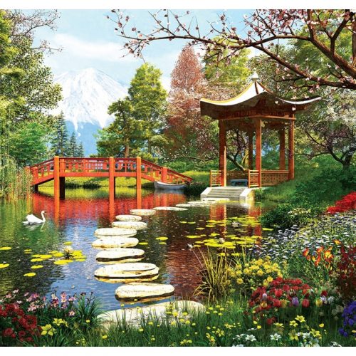 پازل ۲۰۰۰ تکه فصل بهار اثر دومینیک دیویسن