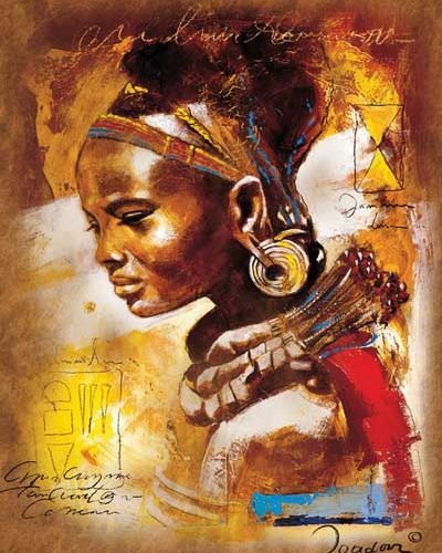 پازل ۱۰۰۰ تکه زیبای آفریقایی اثر گروه هنری جادور