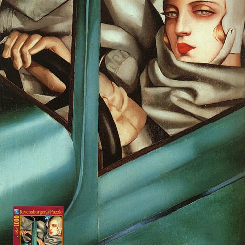 پازل ۱۰۰۰ تکه تامارا در بوگاتی سبز اثر تامارا لمپیکا