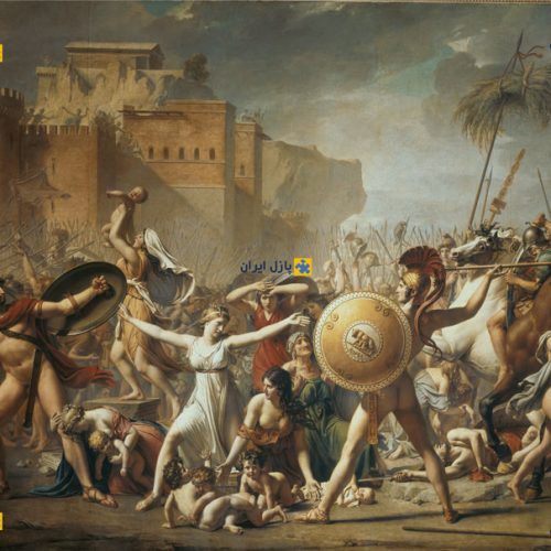 پازل ۱۰۰۰ تکه حمله به سابین اثر ژاک لوئیز داوید