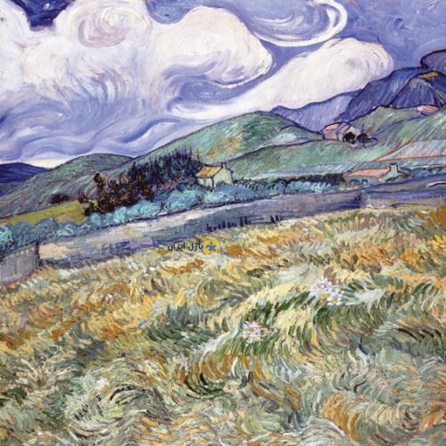 پازل ۱۰۰۰ تکه منظره ای از سنت رمی اثر وینسنت ون گوگ