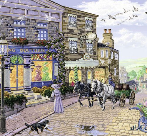 پازل ۱۰۰۰ تکه مغازه لباس عروس