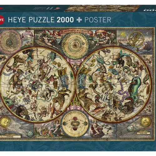 پازل ۲۰۰۰ تکه نقشه آسمانی اثر راجکو زیگیچ