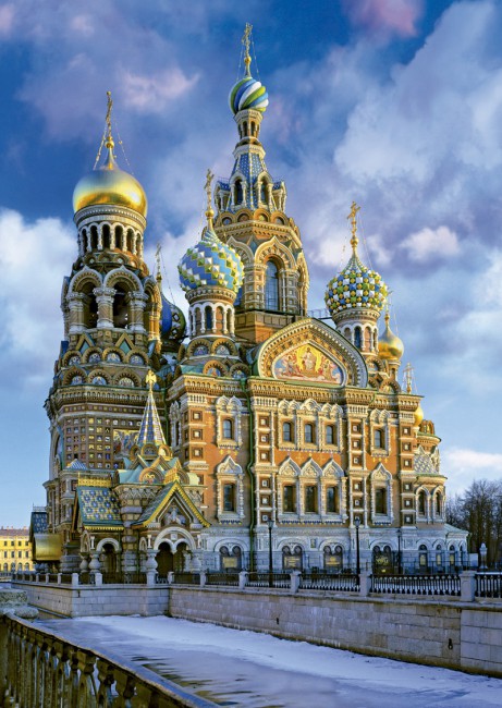 پازل کلیسایی در مسکو