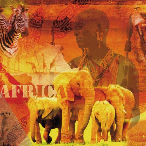 	پازل ۱۰۰۰ تکه Impressions of Africa