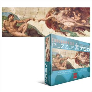 پازل ۷۵۰ تکه Creation of Adam by Michelangelo