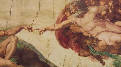 پازل ۷۵۰ تکه Creation of Adam by Michelangelo