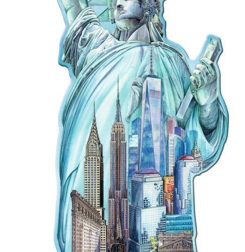 	پازل ۱۰۰۰ تکه Liberty Statue