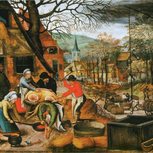 پاییز پازل 1000 تکه دی تویز dtoys