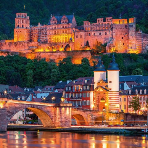 پازل ۱۰۰۰ تکه Heidelberg in the evening