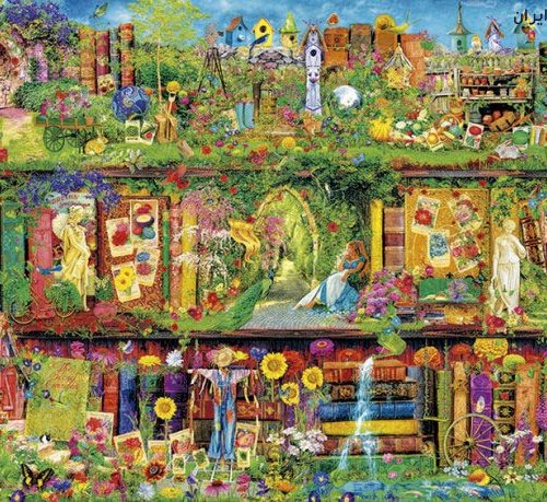 پازل ۱۵۰۰ تکه The Garden Shelf