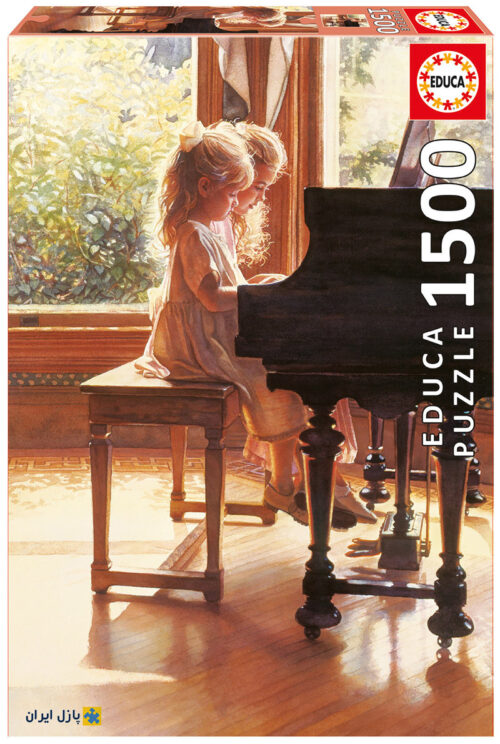 پازل دخترانی پشت پیانو