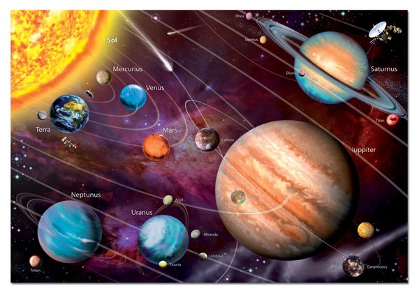 پازل ۱۰۰۰ تکه Solar System – نئون