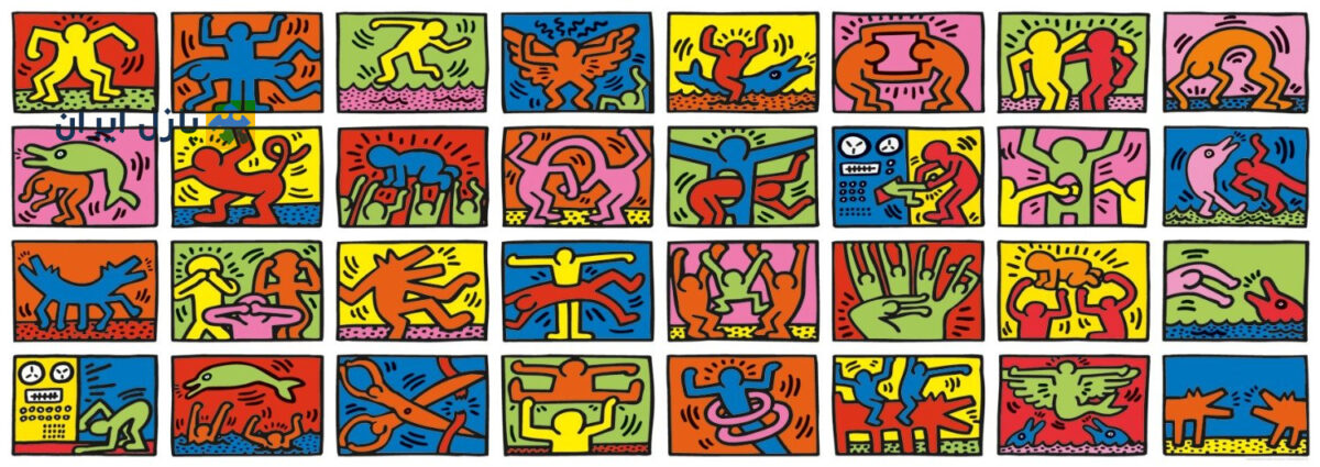 پازل ۳۲۰۰۰ تکه Double Retrospect Keith Haring
