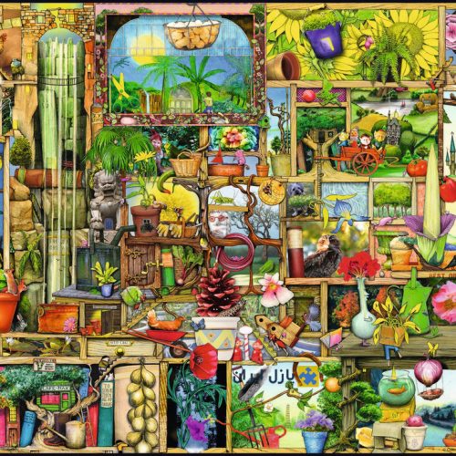 Ravensburger 19482 - garden shelf - 1000 pieces jigsaw puzzle