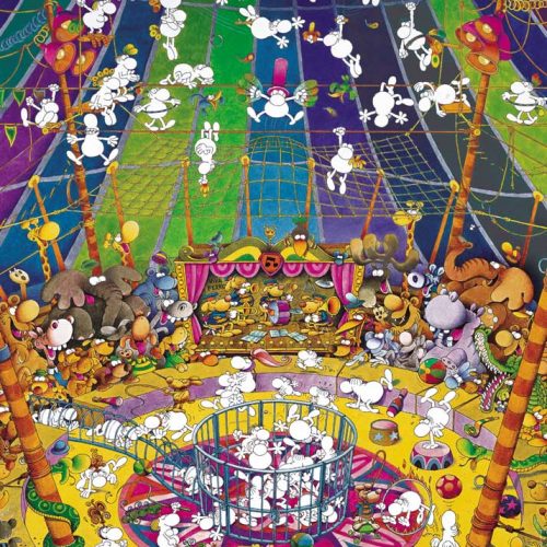 پازل ۱۰۰۰ تکه سیرک خنده دار اثر گیرمو موردیو