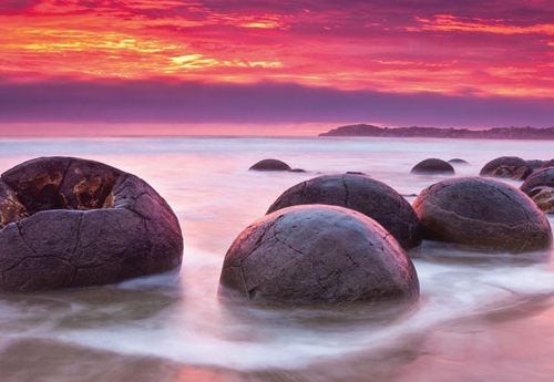 پازل ۱۰۰۰ تکه پانوراما تخته سنگ های موراکی