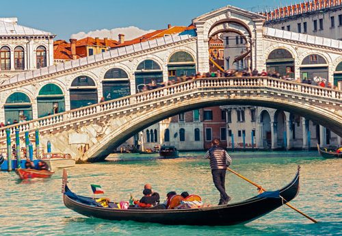 پازل ۱۰۰۰ تکه پانوراما پل ریالتو اثر سرگی بوریسوف