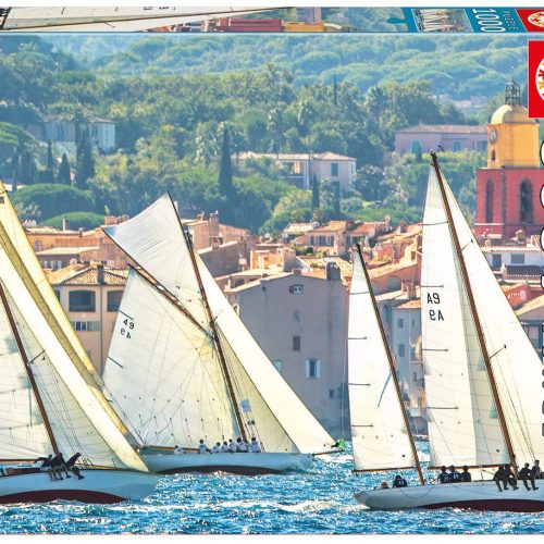 پازل ۱۰۰۰ تکه قایق سواری در سن تروپه اثر فیلیپ پلیسون