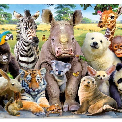 پازل ۱۰۰۰ تکه عکس بچه های کلاس اثر هاوارد رابینسون