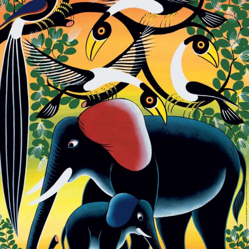 پازل ۱۰۰۰ تکه خانواده فیل اثر جان کیلاکا - تینگا تینگا