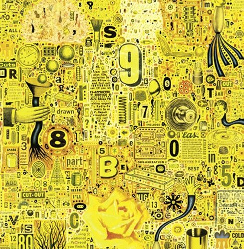 پازل ۱۰۰۰ تکه رز زرد رنگ اثر کالین جانسون