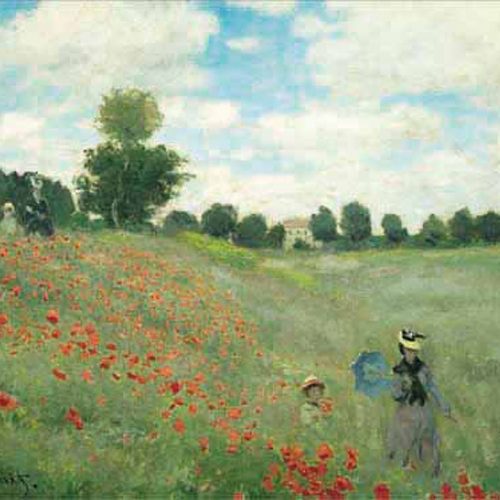 پازل ۱۰۰۰ تکه شقایق ها اثر کلود مونه