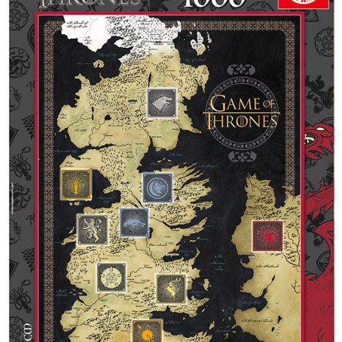 پازل ۱۰۰۰ تکه بازی تاج و تخت