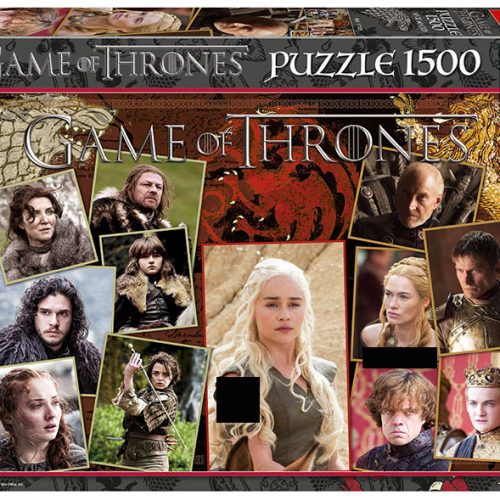 پازل ۱۵۰۰ تکه بازی تاج و تخت