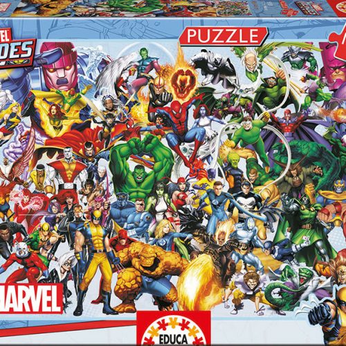 پازل ۱۰۰۰ تکه قهرمانان حیرت آور