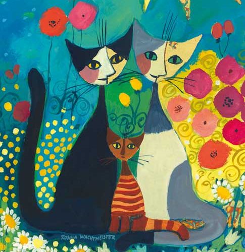 پازل ۱۰۰۰ تکه طلاکوب گلزار اثر رزینا واخت مایستر