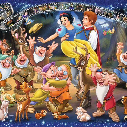 پازل ۱۰۰۰ تکه سفید برفی اثر دیزنی