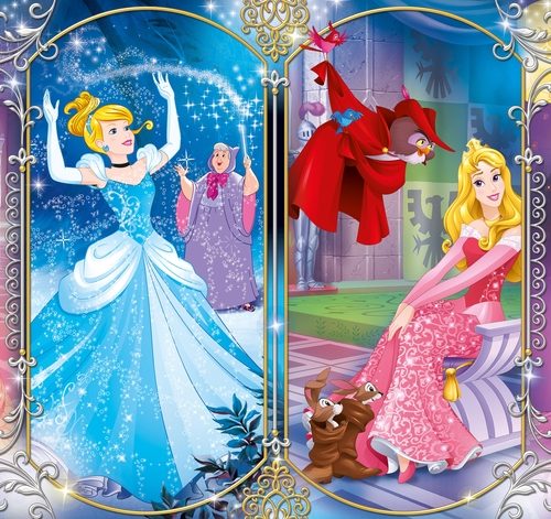 پازل ۱۰۰۰ تکه پانوراما پرنسس ها