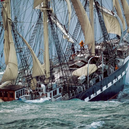 پازل ۱۰۰۰ تکه آخرین کشتی قدیمی فرانسوی