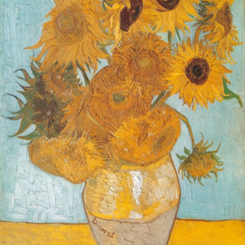 پازل ۱۰۰۰ تکه گلهای آفتابگردان اثر ونسان ون گوگ