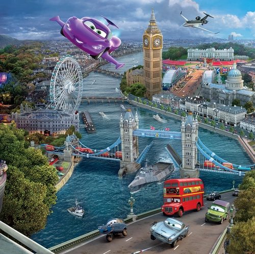 پازل ۱۰۰۰ تکه پانوراما ماشین ها