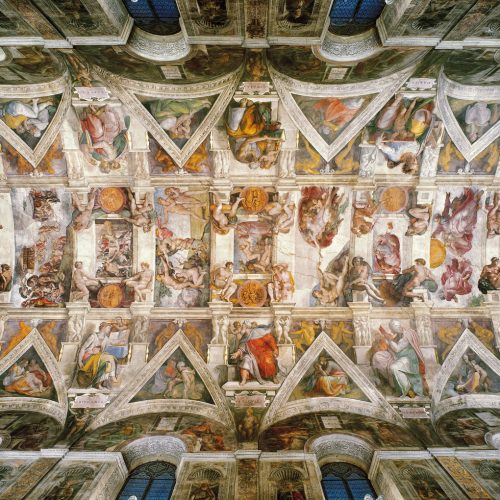 پازل ۱۰۰۰ تکه سقف کلیسای سیستین به همراه عینک واقعیت مجازی