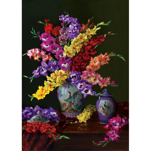 پازل ۱۰۰۰ تکه گل و رنگ ها اثر کریستوفر پی یرس