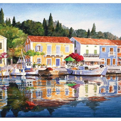 پازل ۱۰۰۰ تکه فیسکاردو - یونان اثر پانتلیس دی زوگرافوس