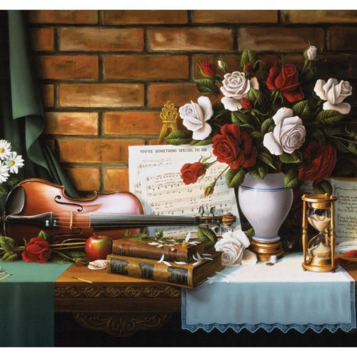 پازل ۱۰۰۰ تکه چیدمان آخر اثر هدج