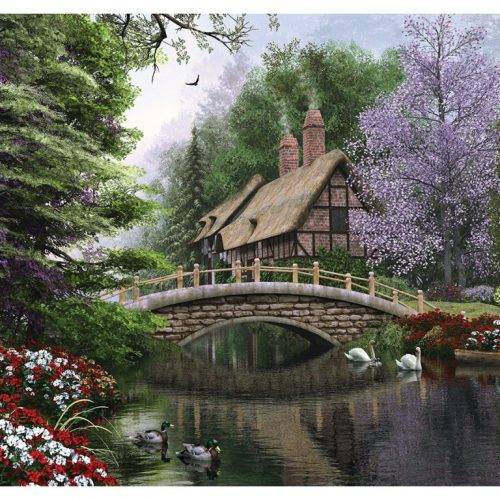 پازل ۱۵۰۰ تکه پل سنگی اثر دومینیک دیویسن