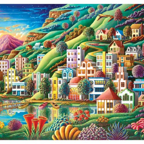 پازل ۱۵۰۰ تکه بندر پنهان اثر اندی راسل