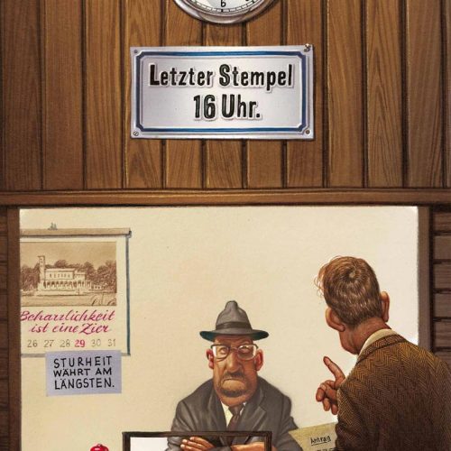 پازل ۱۰۰۰ تکه آخرین تمبر اثر گرهارد هادرر