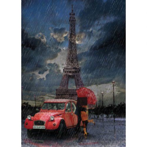 پازل ۱۰۰۰ تکه ایفل، باران و عـ شـ ق اثر یاووز بوزکورت