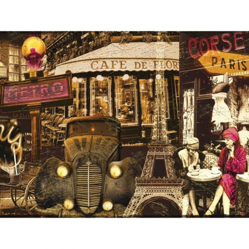 پازل ۱۰۰۰ تکه پانوراما خیابان های پاریس