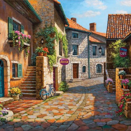 پازل ۲۰۰۰ تکه مسیر دهکده اثر سانگ کیم