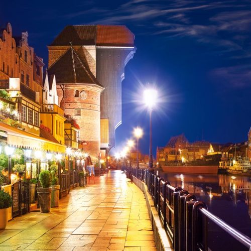 پازل ۱۰۰۰ تکه لب آب در شب گدانسک