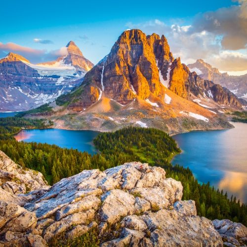 پازل ۱۰۰۰ تکه آسینی بون ویستا ، پارک ملی بانف - کانادا