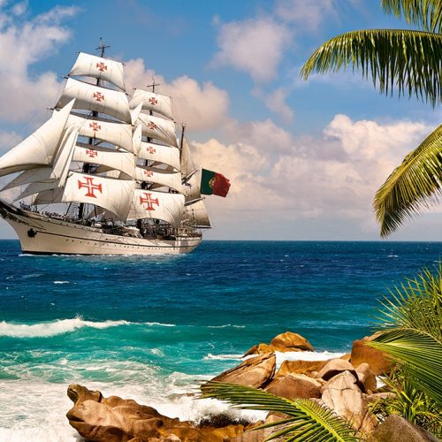 پازل ۱۰۰۰ تکه دریانوردی گرمسیری