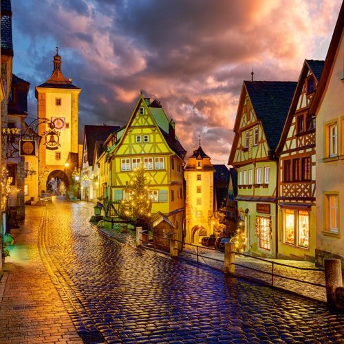 پازل ۱۰۰۰ تکه روتنبورگ در شب